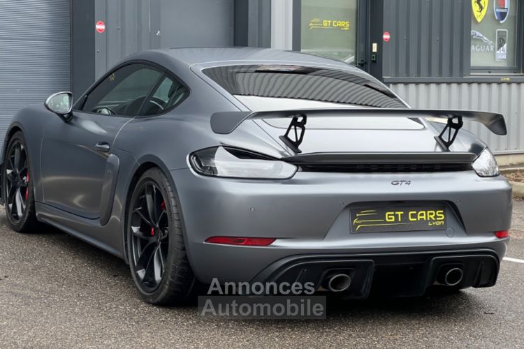 Porsche 718 Cayman Porsche 718 Cayman GT4 PDK - LOA 1 592,17 Euros Par Mois - 1e Main - Pack Clubsport - Bose - Pack Carbone - échappement Sebring - PPF - <small></small> 119.990 € <small>TTC</small> - #6