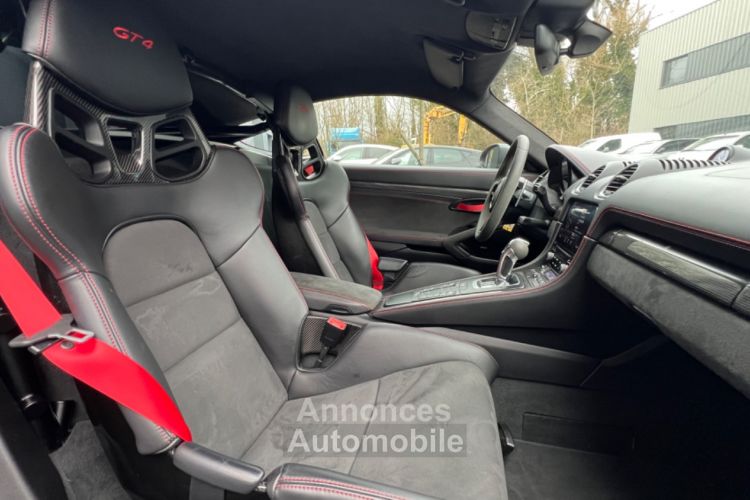 Porsche 718 Cayman Porsche 718 Cayman GT4 PDK - LOA 1 592,17 Euros Par Mois - 1e Main - Pack Clubsport - Bose - Pack Carbone - échappement Sebring - PPF - <small></small> 119.990 € <small>TTC</small> - #10