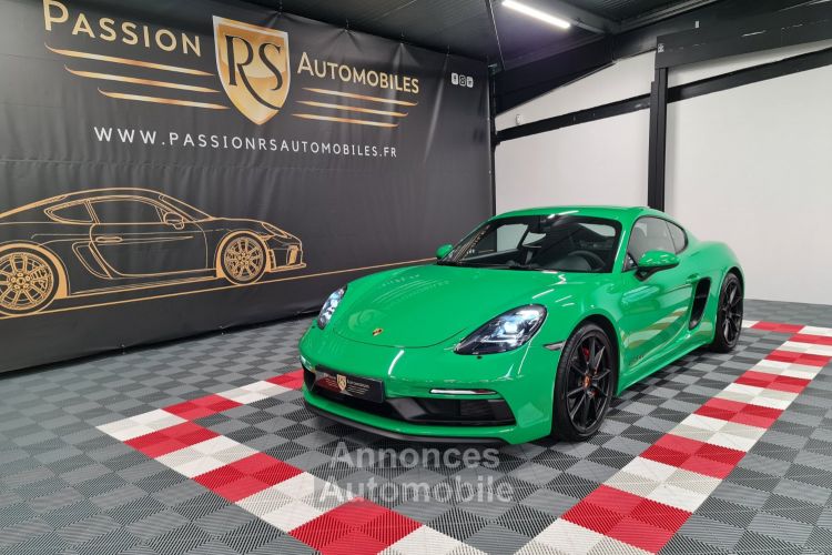 Porsche 718 Cayman PORSCHE 718 CAYMAN GTS 4.0L 400 CV – Manuelle – Vert Python / Intérieur GTS - <small></small> 102.990 € <small>TTC</small> - #1