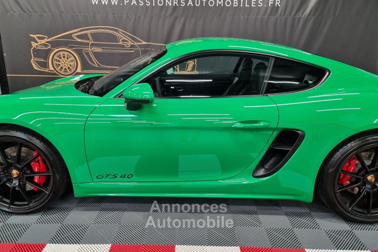 Porsche 718 Cayman PORSCHE 718 CAYMAN GTS 4.0L 400 CV – Manuelle – Vert Python / Intérieur GTS - <small></small> 102.990 € <small>TTC</small> - #7