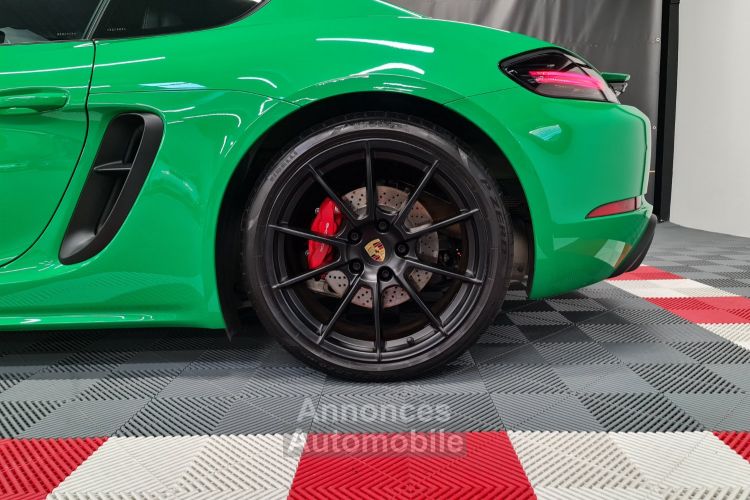 Porsche 718 Cayman PORSCHE 718 CAYMAN GTS 4.0L 400 CV – Manuelle – Vert Python / Intérieur GTS - <small></small> 102.990 € <small>TTC</small> - #10