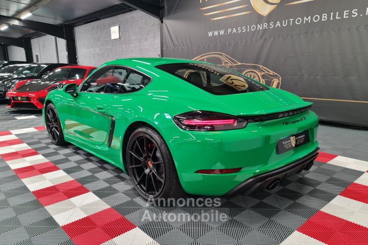 Porsche 718 Cayman PORSCHE 718 CAYMAN GTS 4.0L 400 CV – Manuelle – Vert Python / Intérieur GTS - <small></small> 102.990 € <small>TTC</small> - #12