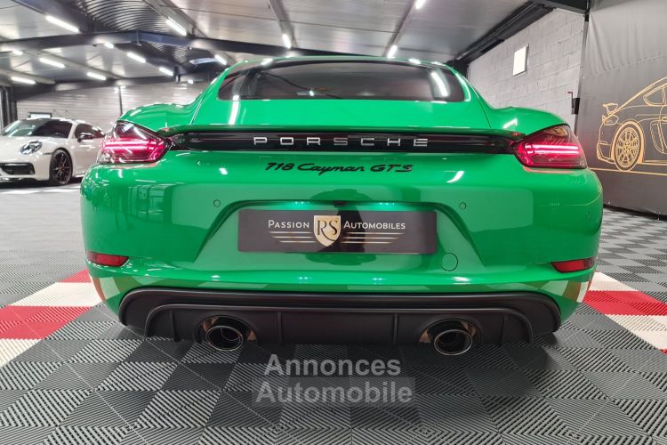 Porsche 718 Cayman PORSCHE 718 CAYMAN GTS 4.0L 400 CV – Manuelle – Vert Python / Intérieur GTS - <small></small> 102.990 € <small>TTC</small> - #14