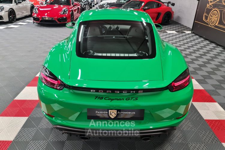 Porsche 718 Cayman PORSCHE 718 CAYMAN GTS 4.0L 400 CV – Manuelle – Vert Python / Intérieur GTS - <small></small> 102.990 € <small>TTC</small> - #15