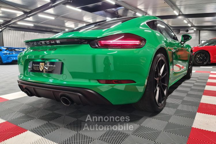 Porsche 718 Cayman PORSCHE 718 CAYMAN GTS 4.0L 400 CV – Manuelle – Vert Python / Intérieur GTS - <small></small> 102.990 € <small>TTC</small> - #16