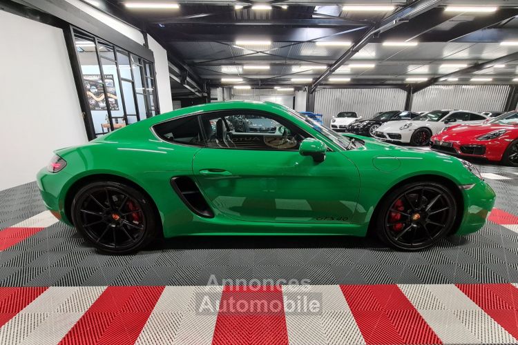 Porsche 718 Cayman PORSCHE 718 CAYMAN GTS 4.0L 400 CV – Manuelle – Vert Python / Intérieur GTS - <small></small> 102.990 € <small>TTC</small> - #18