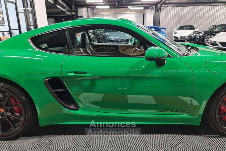 Porsche 718 Cayman PORSCHE 718 CAYMAN GTS 4.0L 400 CV – Manuelle – Vert Python / Intérieur GTS - <small></small> 102.990 € <small>TTC</small> - #19