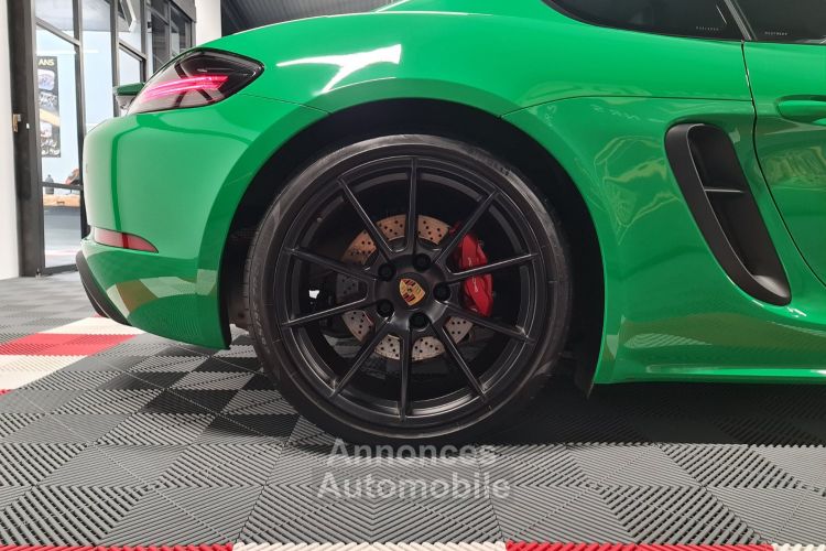 Porsche 718 Cayman PORSCHE 718 CAYMAN GTS 4.0L 400 CV – Manuelle – Vert Python / Intérieur GTS - <small></small> 102.990 € <small>TTC</small> - #20