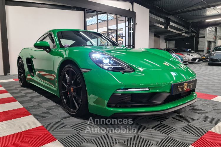 Porsche 718 Cayman PORSCHE 718 CAYMAN GTS 4.0L 400 CV – Manuelle – Vert Python / Intérieur GTS - <small></small> 102.990 € <small>TTC</small> - #23