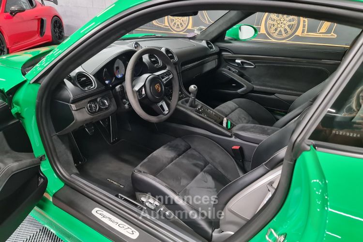 Porsche 718 Cayman PORSCHE 718 CAYMAN GTS 4.0L 400 CV – Manuelle – Vert Python / Intérieur GTS - <small></small> 102.990 € <small>TTC</small> - #24