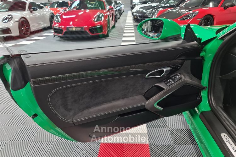 Porsche 718 Cayman PORSCHE 718 CAYMAN GTS 4.0L 400 CV – Manuelle – Vert Python / Intérieur GTS - <small></small> 102.990 € <small>TTC</small> - #25