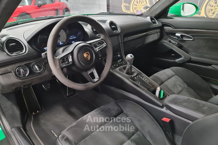 Porsche 718 Cayman PORSCHE 718 CAYMAN GTS 4.0L 400 CV – Manuelle – Vert Python / Intérieur GTS - <small></small> 102.990 € <small>TTC</small> - #30