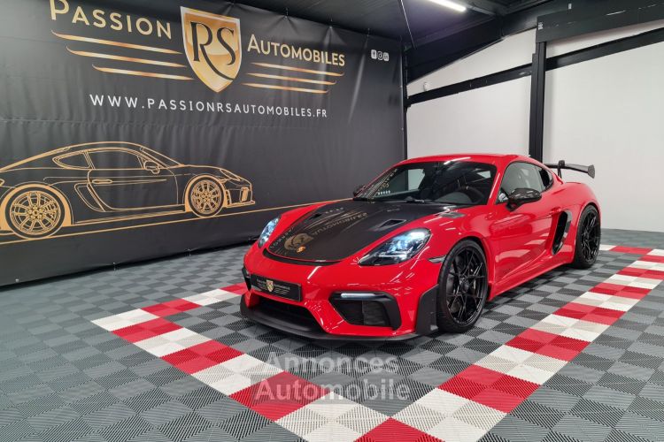 Porsche 718 Cayman PORSCHE 718 GT4 RS 4.0 500ch – ORIGINE FRANCE - CONFIGURATION UNIQUE – PACK WEISSACH - <small></small> 239.990 € <small>TTC</small> - #1