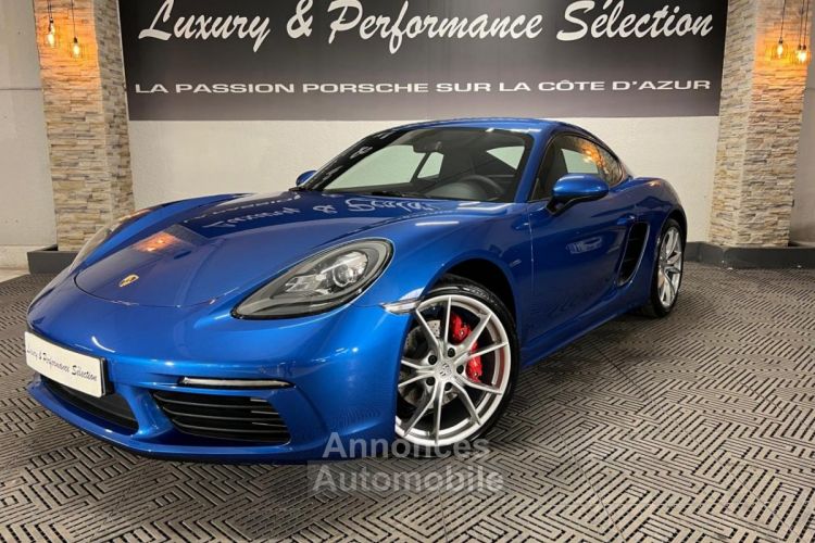 Porsche 718 Cayman S 350ch - <small></small> 59.990 € <small>TTC</small> - #1