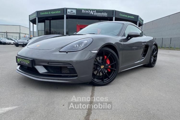 Porsche 718 Cayman S Flat 4 2.5l Turbo 350 CH Française Carnet Complet PSE Pack Chrono ... - <small></small> 73.900 € <small>TTC</small> - #1