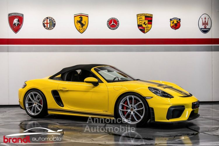 Porsche 718 Spyder 420ch Full op Jaune course PTS suivi complet Porsche & Porsche approved 12/2025 - <small></small> 105.000 € <small>TTC</small> - #1