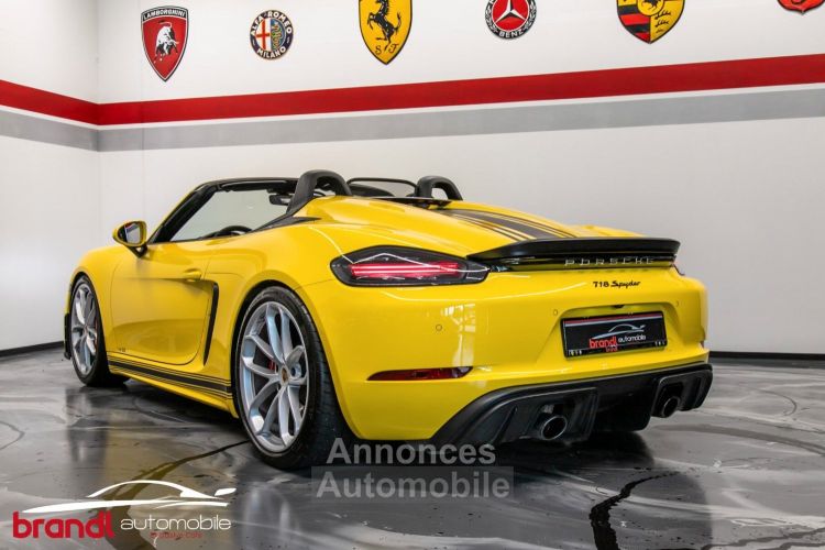 Porsche 718 Spyder 420ch Full op Jaune course PTS suivi complet Porsche & Porsche approved 12/2025 - <small></small> 105.000 € <small>TTC</small> - #8