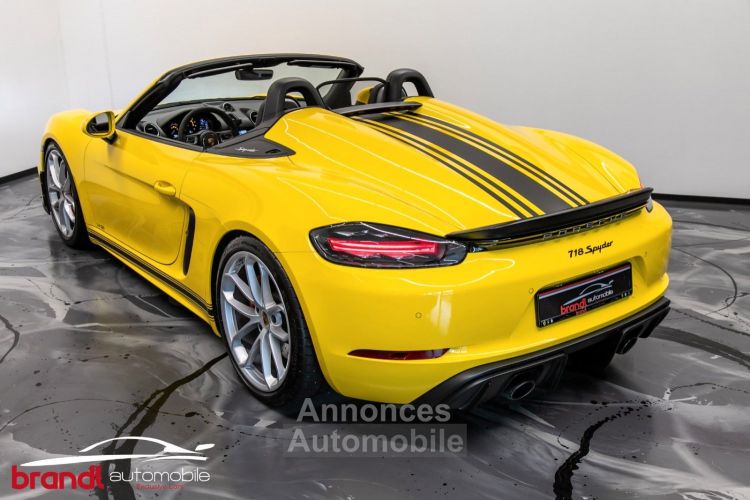 Porsche 718 Spyder 420ch Full op Jaune course PTS suivi complet Porsche & Porsche approved 12/2025 - <small></small> 105.000 € <small>TTC</small> - #9