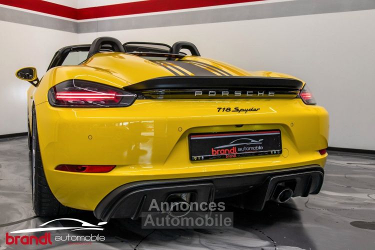 Porsche 718 Spyder 420ch Full op Jaune course PTS suivi complet Porsche & Porsche approved 12/2025 - <small></small> 105.000 € <small>TTC</small> - #10