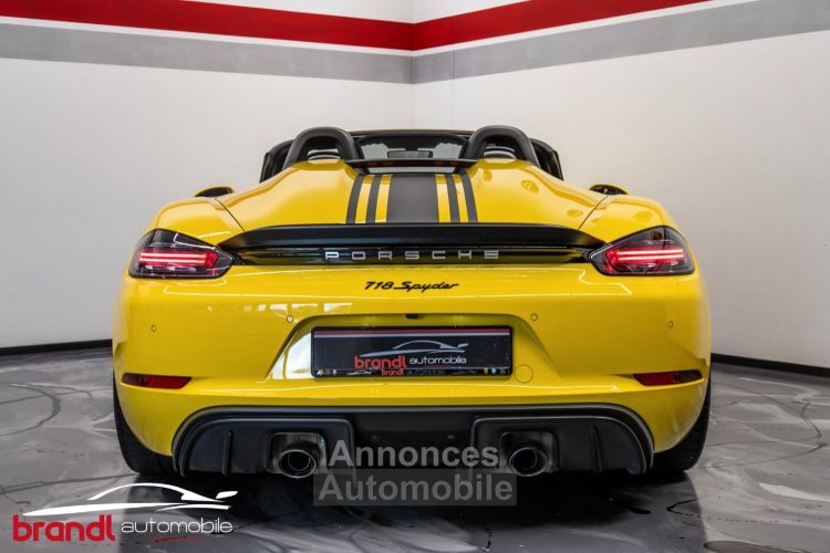 Porsche 718 Spyder 420ch Full op Jaune course PTS suivi complet Porsche & Porsche approved 12/2025 - <small></small> 105.000 € <small>TTC</small> - #11