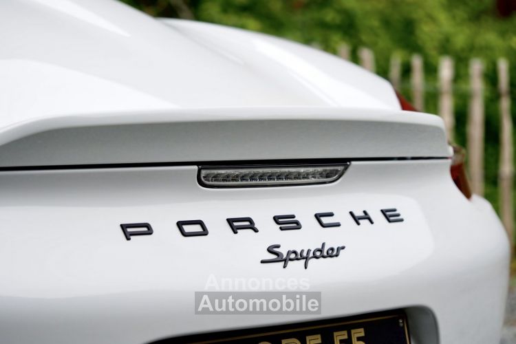 Porsche 718 Spyder 981 Boxter 3.8 BV6 - 2016 - <small></small> 119.900 € <small>TTC</small> - #49