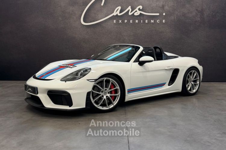 Porsche 718 Spyder Boxster 4.0 420cv – 1ère MAIN, FRANÇAIS TOUT CUIR ET ALCANTARA CAMERA BAQUETS CARBONE FULL OPTIONS + de 18 000 d'options à partir 1490 -mois - <small></small> 123.900 € <small>TTC</small> - #1