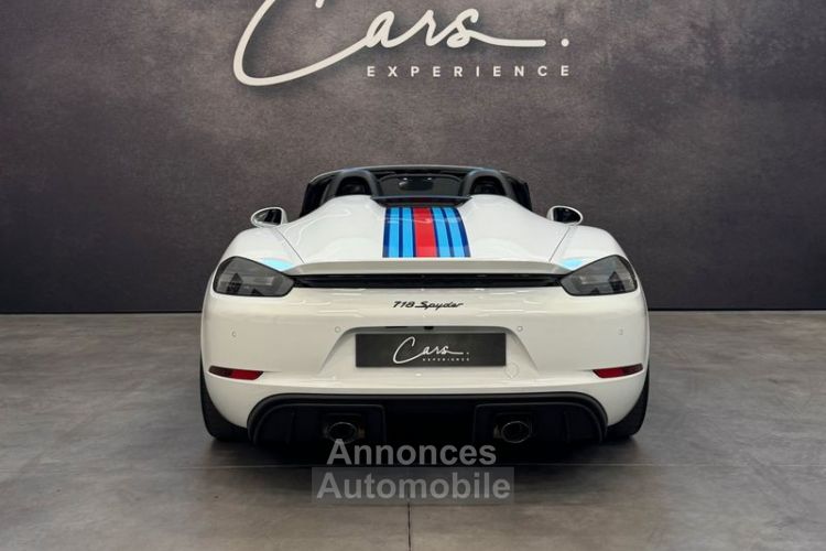 Porsche 718 Spyder Boxster 4.0 420cv – 1ère MAIN, FRANÇAIS TOUT CUIR ET ALCANTARA CAMERA BAQUETS CARBONE FULL OPTIONS + de 18 000 d'options à partir 1490 -mois - <small></small> 123.900 € <small>TTC</small> - #4