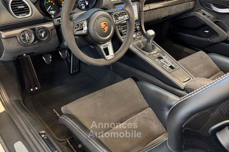 Porsche 718 Spyder Boxster 4.0 420cv – 1ère MAIN, FRANÇAIS TOUT CUIR ET ALCANTARA CAMERA BAQUETS CARBONE FULL OPTIONS + de 18 000 d'options à partir 1490 -mois - <small></small> 123.900 € <small>TTC</small> - #6