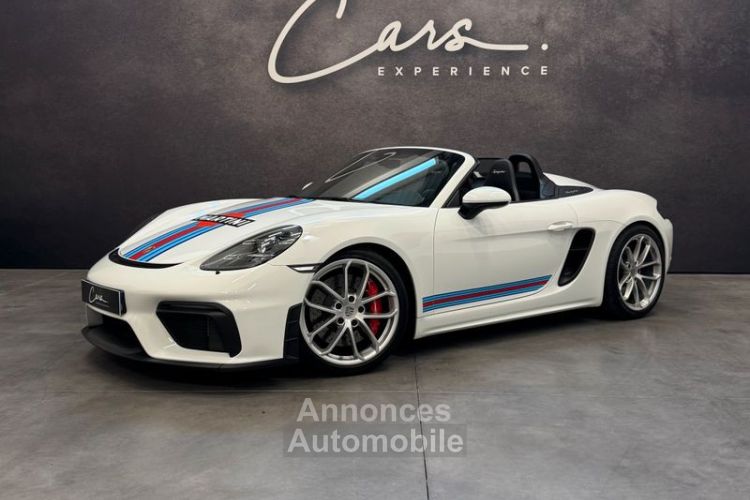 Porsche 718 Spyder Boxster 4.0 420cv – 1ère MAIN, FRANÇAIS TOUT CUIR ET ALCANTARA CAMERA BAQUETS CARBONE FULL OPTIONS à partir de 1490 -mois - <small></small> 119.900 € <small>TTC</small> - #1