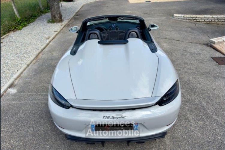 Porsche 718 Spyder Porsche 718 SPyder Gris Craie - Francais - PSE - Sport Chrono - Pack Carbone - Full PPF - 15k Kms- PDLS+ - BOSE - <small></small> 122.890 € <small>TTC</small> - #3