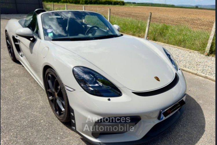 Porsche 718 Spyder Porsche 718 SPyder Gris Craie - Francais - PSE - Sport Chrono - Pack Carbone - Full PPF - 15k Kms- PDLS+ - BOSE - <small></small> 122.890 € <small>TTC</small> - #4