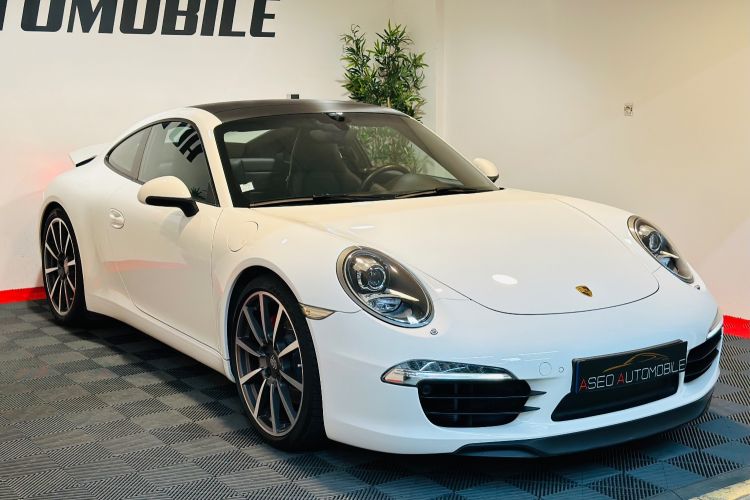 Porsche 911 3.8 Carrera S 400 CV PDK Blanc - 4