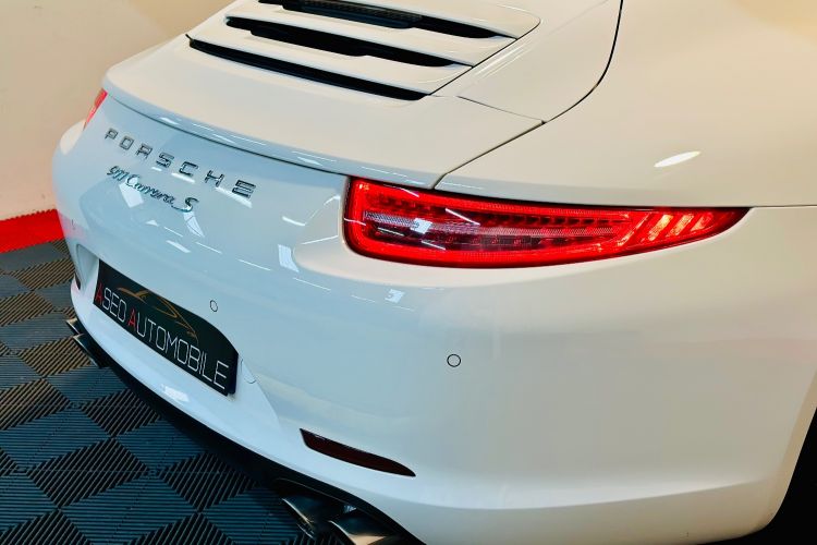 Porsche 911 3.8 Carrera S 400 CV PDK Blanc - 31