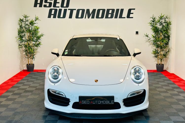 Porsche 911 3.8 Turbo 520 CV PDK Blanc - 4