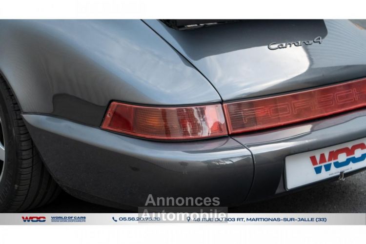 Porsche 911 3.6i 964 CABRIOLET Carrera 4 - <small></small> 64.990 € <small>TTC</small> - #60