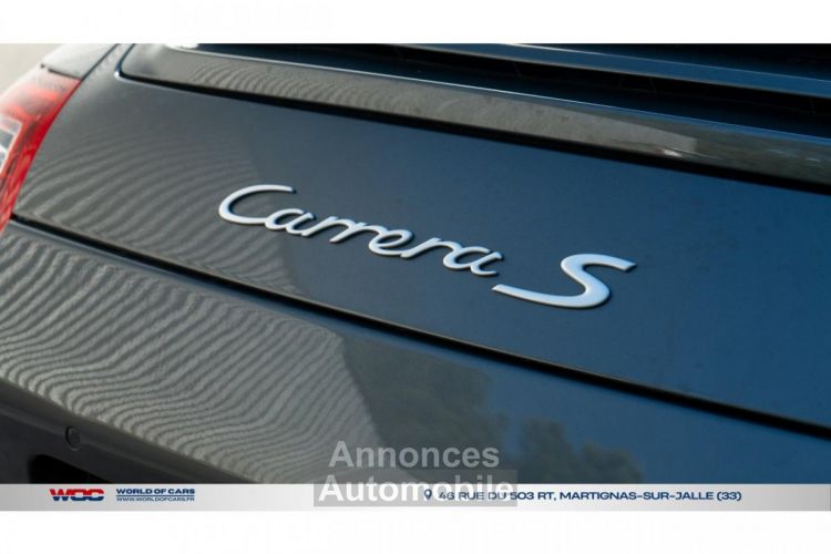 Porsche 911 3.8  TYPE 997 COUPE CARRERA S / TOIT OUVRANT / CHRONO / PASM / BOSE - <small></small> 55.990 € <small>TTC</small> - #66