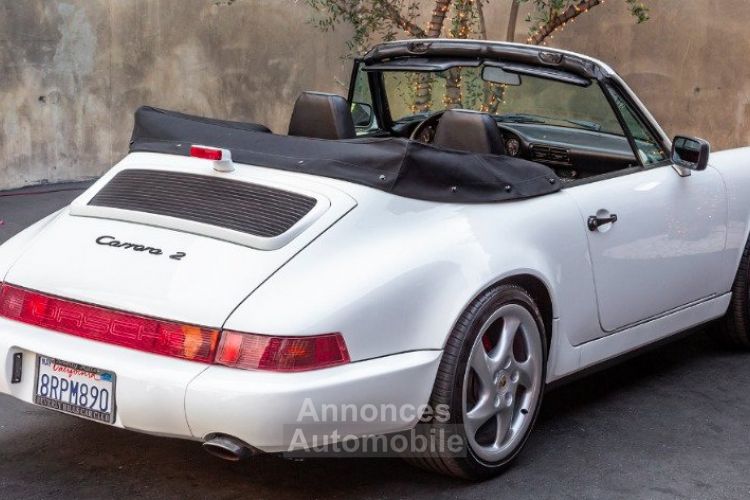 Porsche 911 964 carrera 2 cabriolet - <small></small> 60.000 € <small>TTC</small> - #4