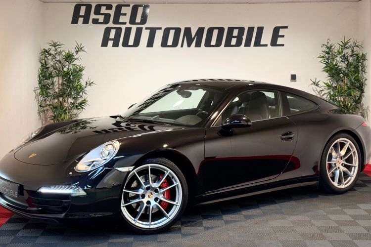 Porsche 911 991 3.8 Carrera 4S PDK 400 CV Noir - 1