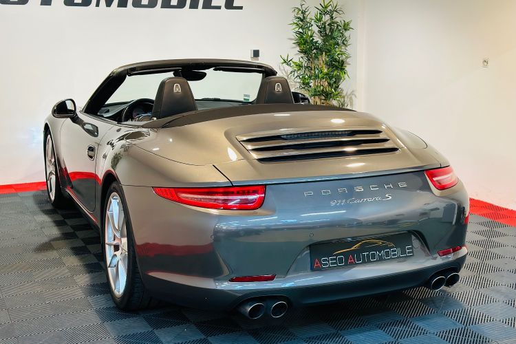 Porsche 911 991 Cabriolet 3.8 Carrera S 400 CV PDK Gris Quartz - 13