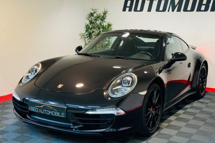 Porsche 911 991 CARRERA 4 3.4 PDK 350 CV Noir - 5