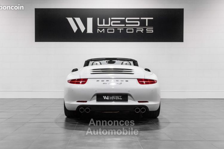 Porsche 911 991 Phase 1 Carrera S Cabriolet 3.8 400 PDK – Française PSE Volant SportDesign Tout Cuir - <small></small> 89.900 € <small>TTC</small> - #6