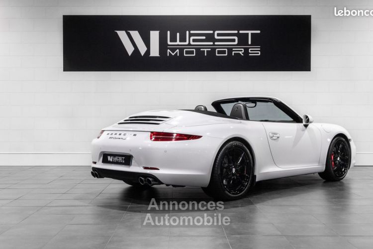 Porsche 911 991 Phase 1 Carrera S Cabriolet 3.8 400 PDK FRANÇAISE PSE Volant SportDesign Tout Cuir - <small></small> 92.900 € <small>TTC</small> - #4