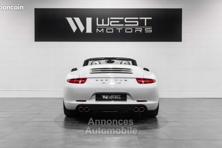 Porsche 911 991 Phase 1 Carrera S Cabriolet 3.8 400 PDK FRANÇAISE PSE Volant SportDesign Tout Cuir - <small></small> 92.900 € <small>TTC</small> - #5