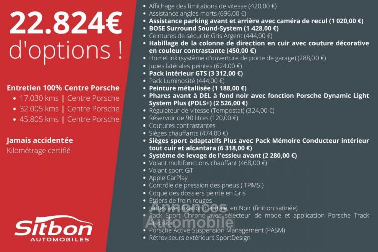 Porsche 911 991 Phase 2 Carrera GTS Cabriolet 3.0 450 PDK + 22kE doptions | LIFT | Quartz | 991.2 - <small></small> 134.980 € <small>TTC</small> - #2