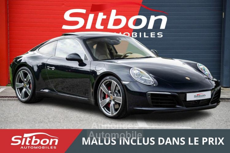 Porsche 911 991 Phase 2 Carrera S Coupe 3.0 PDK Bleu Nuit + Louxor + 23kE doptions | Ventil | 991.2 - <small></small> 99.980 € <small>TTC</small> - #1