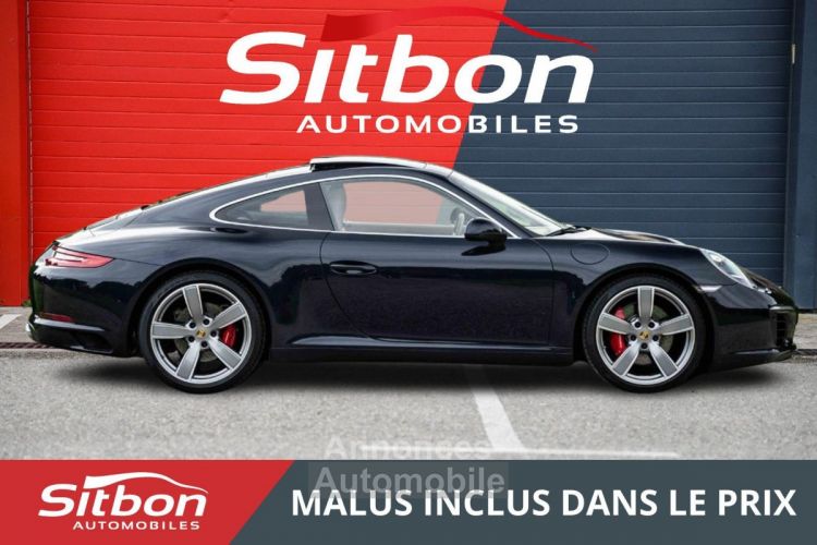 Porsche 911 991 Phase 2 Carrera S Coupe 3.0 PDK Bleu Nuit + Louxor + 23kE doptions | Ventil | 991.2 - <small></small> 99.980 € <small>TTC</small> - #4