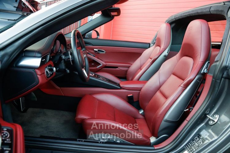 Porsche 911 991 Phase 2 Targa 4S 3.0 420 PDK | 30kE doptions | Quartz + Rouge/Noir | 991.2 - <small></small> 129.980 € <small>TTC</small> - #7