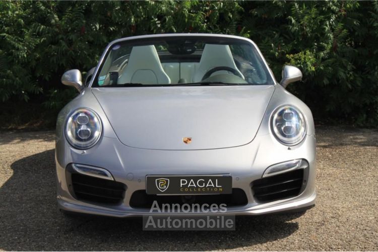 Porsche 911 (991) TURBO S CABRIOLET | LLD 990e-Mois GT SILBER PDLS+ CARBON PCCB BURMEISTER - <small></small> 144.900 € <small>TTC</small> - #9