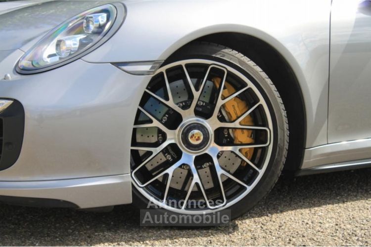 Porsche 911 (991) TURBO S CABRIOLET | LLD 990e-Mois GT SILBER PDLS+ CARBON PCCB BURMEISTER - <small></small> 144.900 € <small>TTC</small> - #11