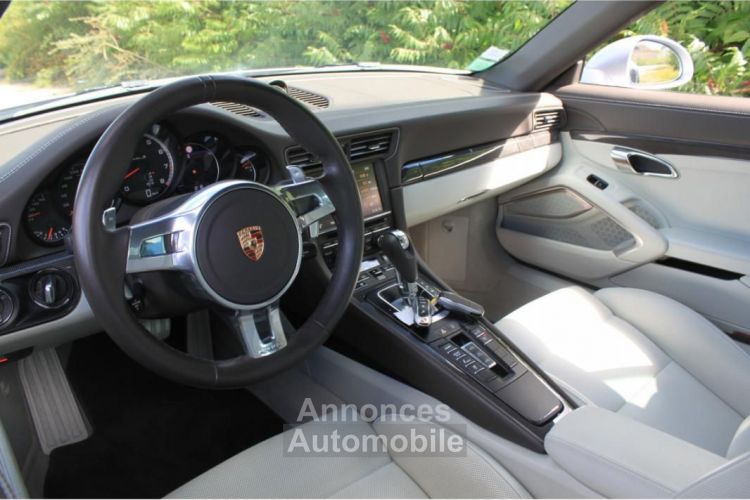 Porsche 911 (991) TURBO S CABRIOLET | LLD 990e-Mois GT SILBER PDLS+ CARBON PCCB BURMEISTER - <small></small> 144.900 € <small>TTC</small> - #17